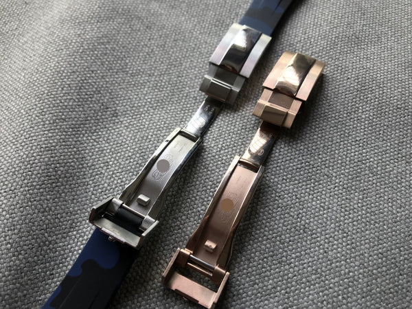 Stainless Steel Deployment Clasp for Rolex StrapMeister