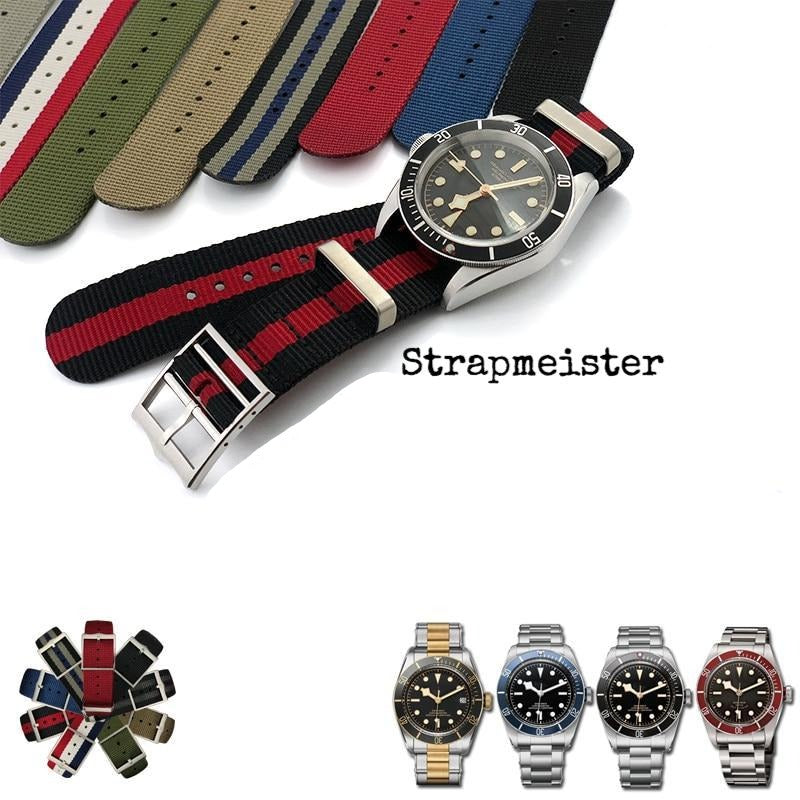 Tudor Blackbay 58 Nato Strap by Strapmeister StrapMeister