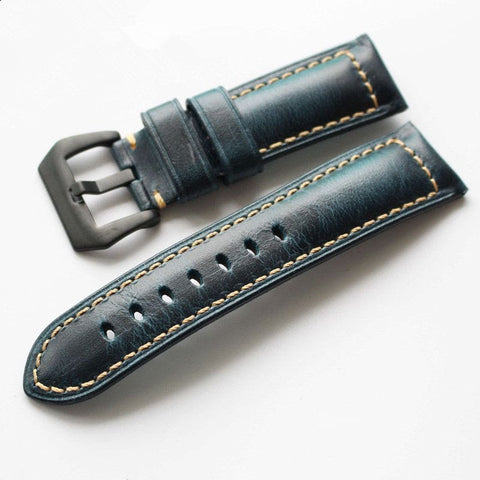 Panerai-style  Italian Vintage Oiled Strap