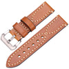 Cross stitch vintage strap for Panerai