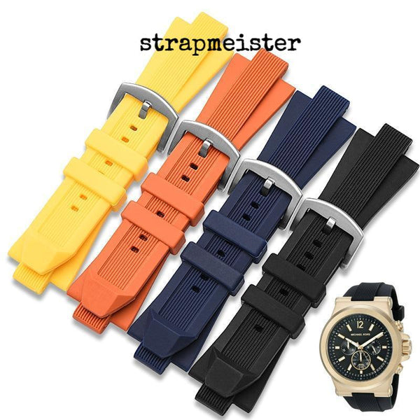 Silicone strap for MK watch MK9020 - StrapMeister